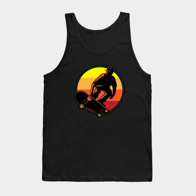 skate and color Tank Top by jjsealion